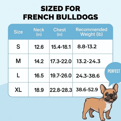 Frenchie Harness & Fresh Leash